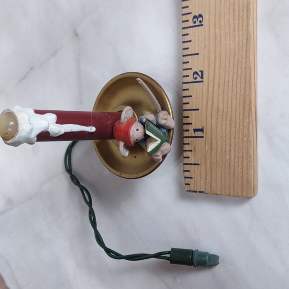 Hallmark Vintage 1975 "Chris Mouse" Lighted Ornament - Picture 5 of 8